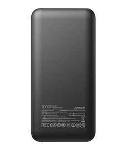 JOYROOM Bateria Externa 10000Mah JR-PBF12 Negro CCC Homologacion China