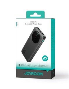 JOYROOM Bateria Externa 10000Mah JR-PBF12 Negro CCC Homologacion China