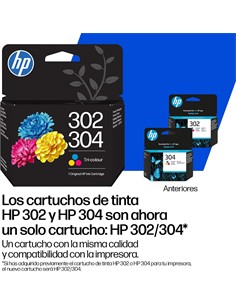 HP Tinta 302 / 304 Tri Color B7RT6AE LS1