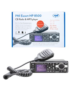 PNI Emisora CB ESCORT HP8500 Con Usb/Bluetooth/Micro SD/Aux