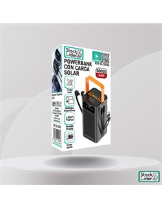 Powerbank con carga solar