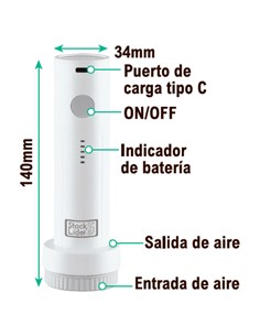 Bomba de vacio inalambrico 4