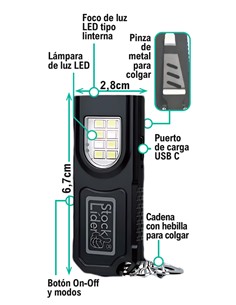 Linterna llavero 3
