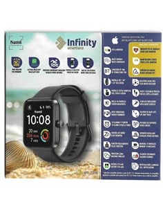 SAMI Reloj Smartwatch Infinity WS-2398RJ Rojo