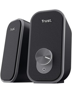 TRUST Altavoces Para PC Estereo ADOR Negro Por Usb Y Jack 3.5mm 25670