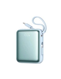 JOYROOM Mini Bateria Externa Portatil 10000mAh  22.5W Azul Certificacion China Cable Tipo C Y Lightn
