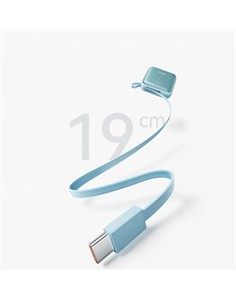JOYROOM Mini Bateria Externa Portatil 10000mAh  22.5W Azul Certificacion China Cable Tipo C Y Lightn