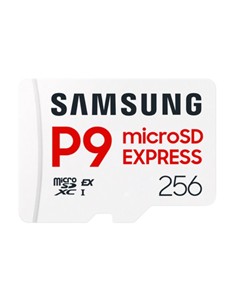 SAMSUNG Tarjeta Memoria Micro SDXC 256Gb P9 Express 800Mb/s UHS-I