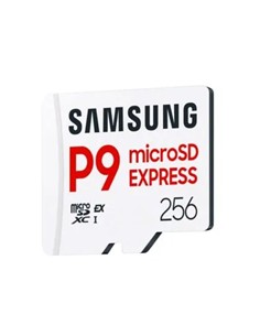 SAMSUNG Tarjeta Memoria Micro SDXC 256Gb P9 Express 800Mb/s UHS-I