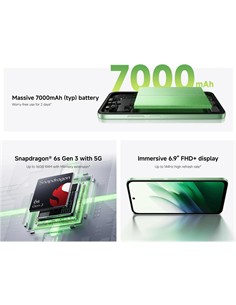 XIAOMI Telefono Movil Redmi 15 5G Verde 6.9" 4Gb 128Gb,50Mp