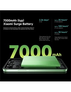 XIAOMI Telefono Movil Redmi 15 5G Verde 6.9" 4Gb 128Gb,50Mp