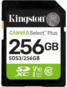 KINGSTON Tarjera Memoria SD 256Gb 150Mb/s