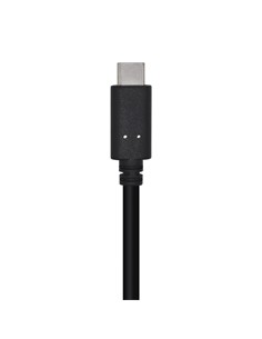 Aisens Cable USB 3.1 Gen2 10Gbps 3A, Tipo USB-C/M-A Macho, Negro, 1.5 Metro A107-0450