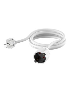 TM Cable Extensor de Corriente Schuko 10Mtrs Blanco TMUAD610