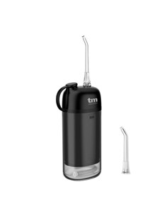 TM ELECTRON Irrigador Bucal Portatil Recargable 2 Modos,2 Boquillas TMBH035BLK