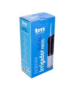 TM ELECTRON Irrigador Bucal Portatil Recargable 2 Modos,2 Boquillas TMBH035BLK