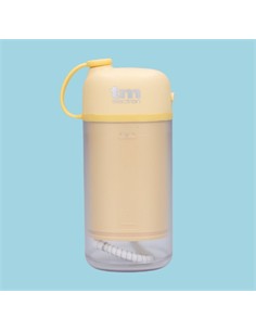 TM ELECTRON Irrigador Bucal Portatil Recargable 3 Modos,2 Boquillas Blanco Amarillo TMBH035YLL