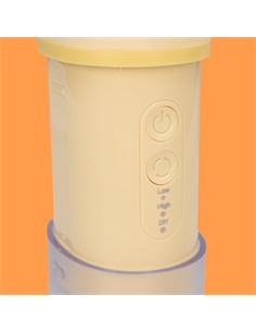 TM ELECTRON Irrigador Bucal Portatil Recargable 3 Modos,2 Boquillas Blanco Amarillo TMBH035YLL