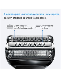 BRAUN Recambio Cabezal Para Afeitadora Series 3 32B