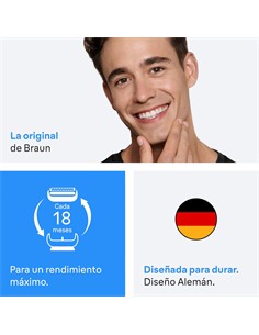 BRAUN Recambio Cabezal Para Afeitadora Series 3 32B