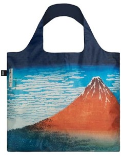 LOQI HO.RF.R Bolsa Plegable Recicable Red Fuji 50x42Cms/ Hasta 20Kgs