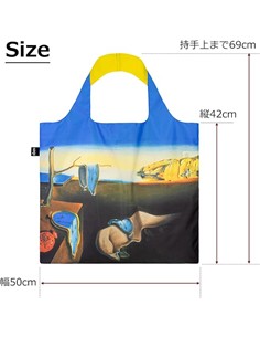 LOQI SD.PM Bolsa Plegable The Persistance of Memory Salvador Dali 50x42Cms/ Hasta 20Kg