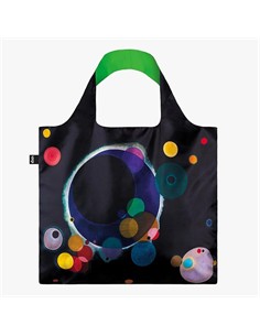 LOQI WK.SG.G  Bolsa PlegableSeveral Circles Wassily Kandinsky 50x42Cms/ Hasta 20Kg