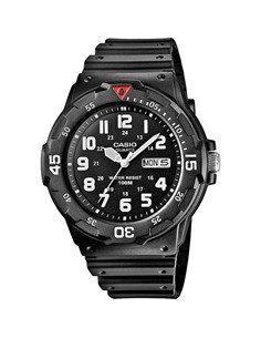 CASIO Reloj Pulsera Analogico MRW-200H-1BVEG Negro