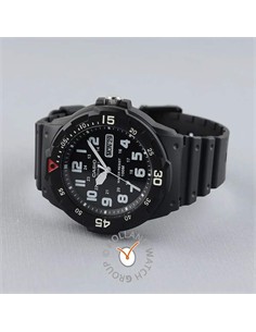CASIO Reloj Pulsera Analogico MRW-200H-1BVEG Negro