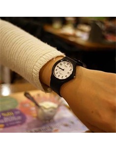 CASIO REloj Pulsera Analogico Negro MW-59-7BDV