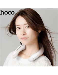 HOCO Ventilador de Cuello HX23 Recargable Blanco