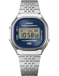 CASIO Reloj Pulsera Digital A140WE-2AEF Plateado