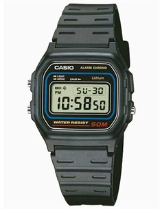 CASIO Reloj Pulsera Digital W-59-1VQES Negro