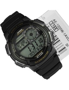 CASIO Reloj Pulsera Digital AE-1000W-1AVDF Negro