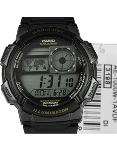 CASIO Reloj Pulsera Digital AE-1000W-1AVDF Negro