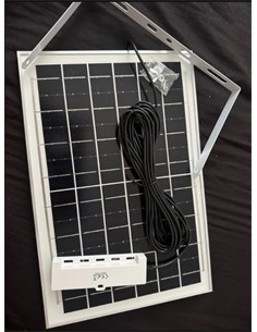 ONE PLUS Panel Fotovoltaico Solar Para Carga 10W 4X Usb Con Cable 4.8Mtrs NR9630