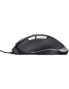 TRUST Raton Con Cable CONFORTABLE FYDA Negro 24728