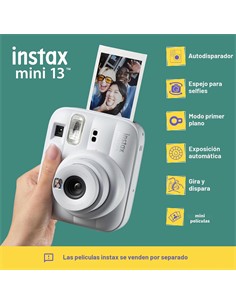 FUJIFILM Camara Instax MINI 13 Blanco