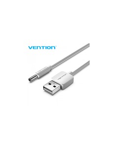 VENTION Cable Corriente a Usb 1Mtr DC 3.5mm CEXWF Blanco