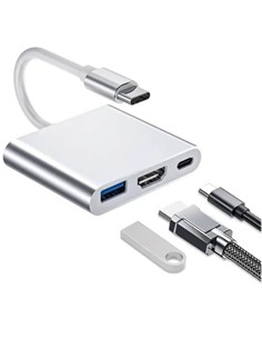 GREEN LYCA Adaptador Tipo C a HDMI/Usb A/TIpo C GL70018