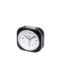 TREVI Reloj Despertador Analogico SL 3056 Negro Silencioso