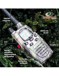 MIDLAND Walkie Talkie INDIVIDUAL G7 Pro PMR446  DIseño Camuflaje