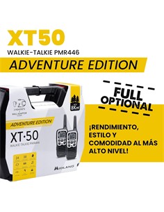 MIDLAND Walkie Talkie XT-50 PMR446 24 Canalaes/8Km