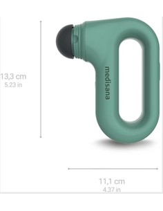 MEDISANA Mini Pistola Masajeador de Mano HM 330