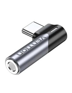 VENTION Adaptador Tipo C/M Acodado A Jack 3.5mm/H BGWHO