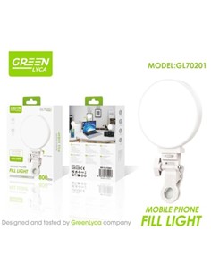 GREEN LYCA Luz Led Con Pinza Para Movil GL70201