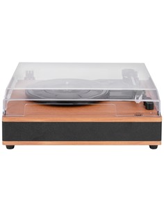 TREVI Tocadisco VT 1025 BT Bluetooth,Altavoces 2W X2 Madera Aux In,Rca Out