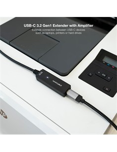 NANOCABLE Cable Extensor Tipo C 3.2 M/H Amplificado 5Mtrs 10.01.1311