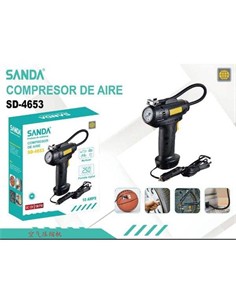 SANDA Compresor De Aire 12V Para Coche DS-J37