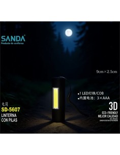 SANDA Linterna Led SD-5607